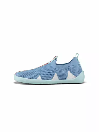 AFFENZAHN | Kinder Barfußschuhe - Hausschuhe KNIT HAPPY Flinky Hai | 